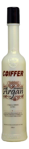 Coiffer Argan 300ml - Shampoo Limpeza E Hidratação Dos Fios