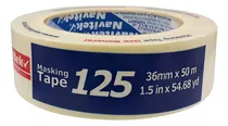Comprar Masking Tape Uso General 125 36mm X 50m Paquete Con 5 Piezas Natural Masking Tape Uso General 125