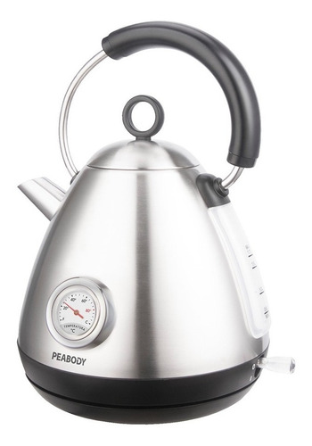 Jarra eléctrica Peabody PE-KV8215 plateada 220V 1.7L