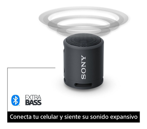 Parlante Inalámbrico Portátil Extra Bass Xb13 Color Negro