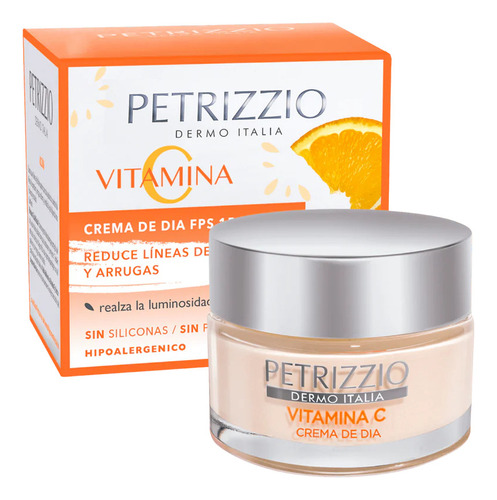 Crema De Día Fps 15 Petrizzio Vitamina C 50 G