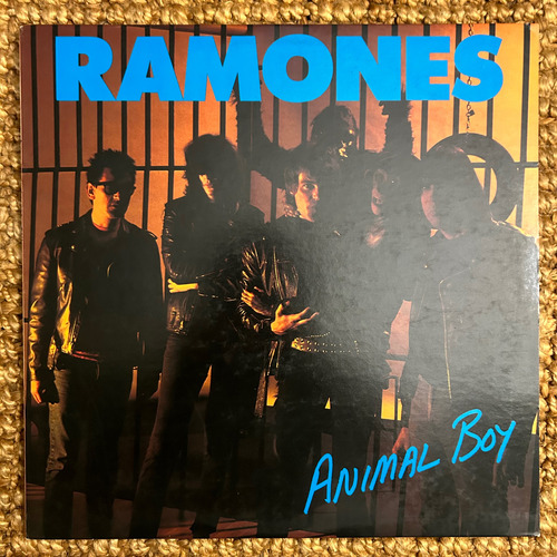 Ramones Animal Boy Usa 1986 Primera Edición Vinilo Lp 