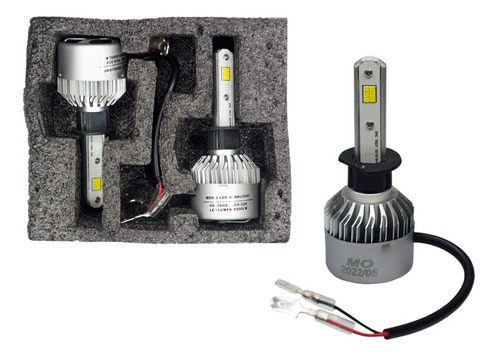 Kit Luz Led H1 Morumo 8000 Lúmenes Con Electroventilador