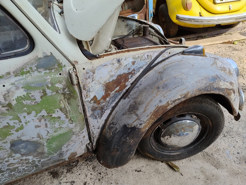 Fusca 1970 Para Restaurar Com Documentos Estrutura Boa
