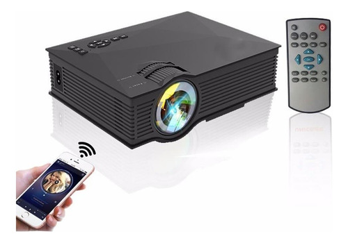 Uc68 Unic Projetor Mini Wifi 1800lm Hdmi Portátil