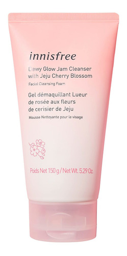 Innisfree Cherry Blossom Dewy Glow Jam Cleanser Daily Face W