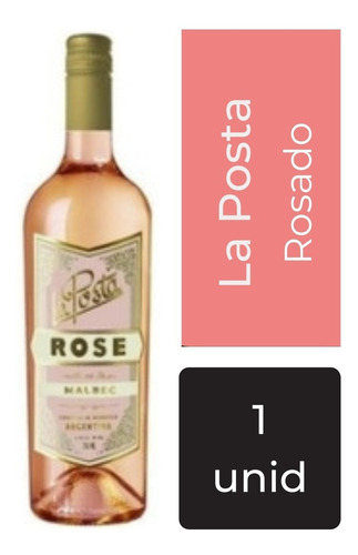 Vino La Posta Rose Malbec  X 750ml Mp Drinks