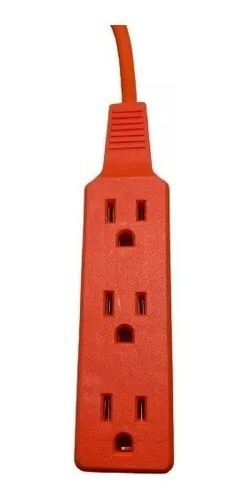 Extensión Eléctrica Reforzada 3 Toma Sptline 8mts 18awg