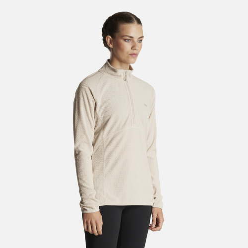 Poleron Mujer Jacaranda Nano-f 14 Zip Crema Lippi