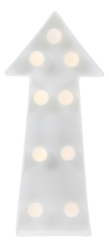 Letrero Led Con Forma De Flecha 3d, De Plástico, Con Forma D