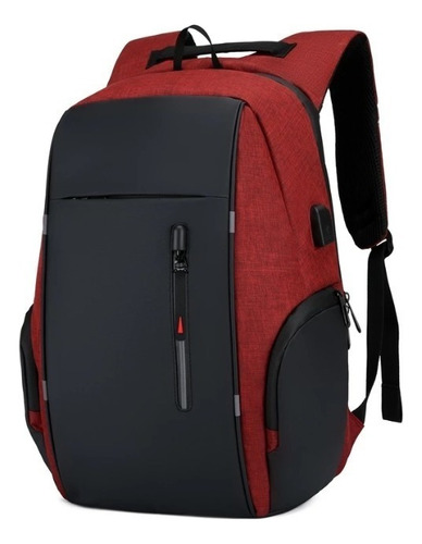 Mochila Con Usb Back Pack Antirrobo Super Calidad