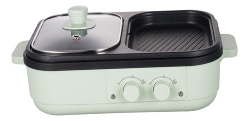 Shabu Panela E Chapa 2 Em 1, Panela Quente Antiaderente Com