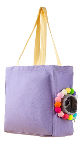 Bolsa De Transporte Para Gatos, Transportador De M Violeta