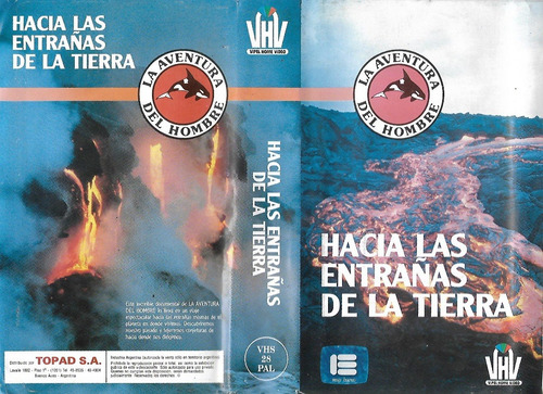 La Aventura Del Hombre Vhs Hacia Las Entrañas De La Tierra