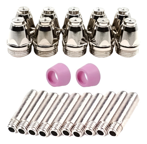 Kit Consumíveis Plasma Ag60 10 Bicos 10 Eletrodos 2 Bocais