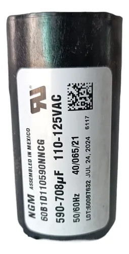 comprar Capacitor De Arranque 590-708 Mfd 110v Motores Electricos