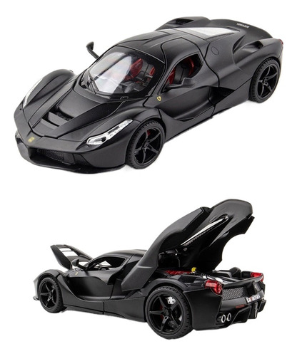 Ferrari Laferrari 1/22 Miniatura Metal Car Con Luz Y Sonido