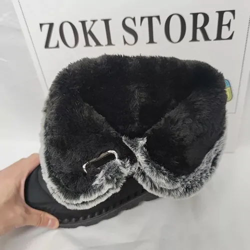 Botas De Nieve Con Forro De Ferry Impermeables Para El Frío