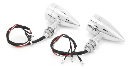 Señal De Giro Para Motocicleta, 2 Unidades, Led, 12 V, 10 Mm