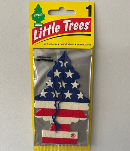 Imagem 4 de 5 de 2 Little Trees Aromatizante Cheirinho Carro Vanilla Eua