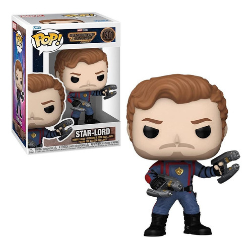 Funko Pop Guardians Of The Galaxy 3 Star-lord 1201 Novo