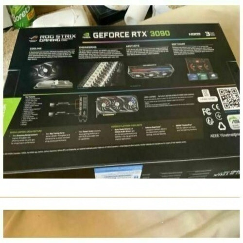Imagen 1 de 3 de Tarjeta Gráfica Asus Geforce Rtx 3090 Gaming Oc 24gb Gdd