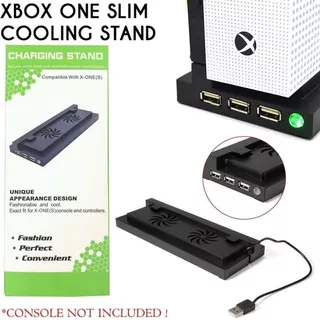 Base Cargadora Xbox One S 2 Cooler Hub 3 Usb Titan Belgrano