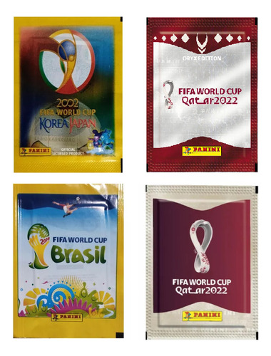 Sobres De Figuritas Fifa World Cup Panini - Pack De 4