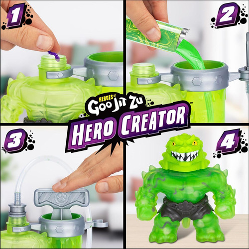 Criador De Heróis Com Boneco Elástico Rock Jaw 4405 Sunny