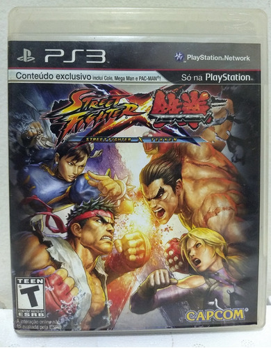 Ps3 - Street Fighter X Tekken Play Station 3  Original