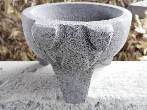 Molcajetes Piedra Volcánica 8 Pulgadas