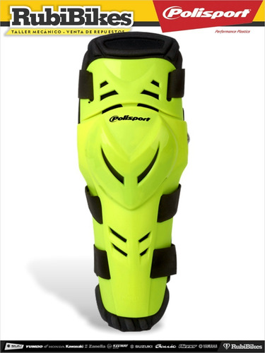 Imagen 2 de 5 de Rodilleras Cross Enduro Polisport Adulto Evil Fluor