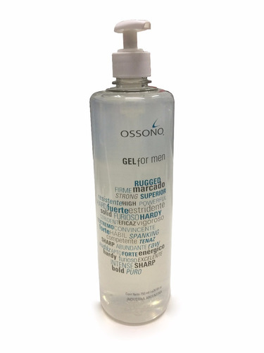 Gel For Men Ossono 800 Ml C/ Bomba Envios A Todo El Pais