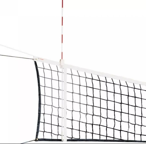 Red Voley Prof. 9.40x1,poliet 4m D/ban C/acero+porta Varilla