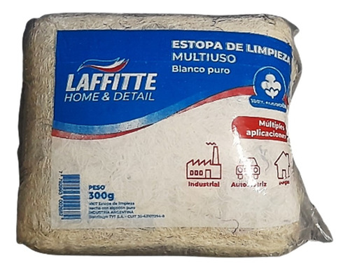 Estopa Blanca Laffitte Limpieza Absorbente 300g - Maranello