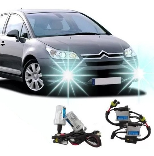 Kit Xenon Citroen C4 Farol De Milha (neblina) H16 6000k