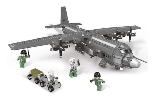 Avión De Transporte/ataque Ac-130h Spectre Compatible Lego