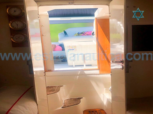 Lancha Carbrasmar 35 Barco Iate Ferretti Azimut Intermarine