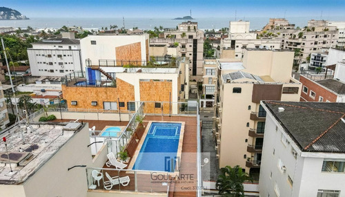 Imagem 27 de 30 de Apartamento Duplex Com 5 Dormitórios Sendo 1 Suíte E Lazer No Condomínio Na Praia Da Enseada - Guarujá/sp - 3557