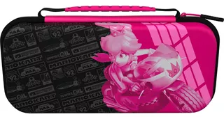 Estuche Travel Case Plus Glow Princesa Peach Nintendo Switch
