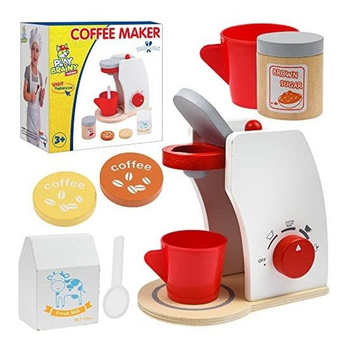 Cocina De Juguete - Play Brainy Kid S Coffee Maker Playset C