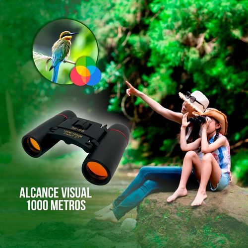 Imagen 9 de 10 de Binoculares Larga Vista Binocular Potente Compacto 30x60 !!
