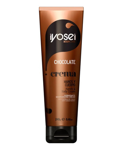 Crema Iyosei Para Manos Y Cuerpo Chocolate 240gr