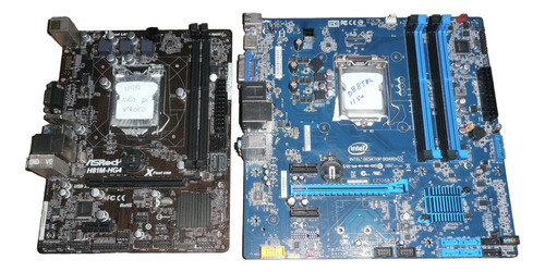Lote Placas Mãe 1150 Chipset H81 Ddr3 Com Defeitos Preto (Usado)