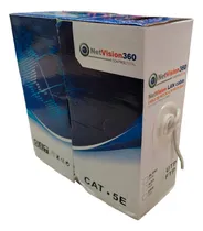 Comprar Bobina Cable Utp Cat 5e 70-30 100 Metros Blanco Netvision