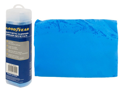 Imagen 2 de 5 de Paño Gamuza Sintetica Chamois Super Absorbente Goodyear