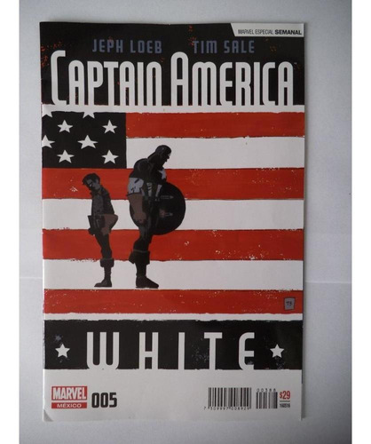 Capitan America White 05 Televisa