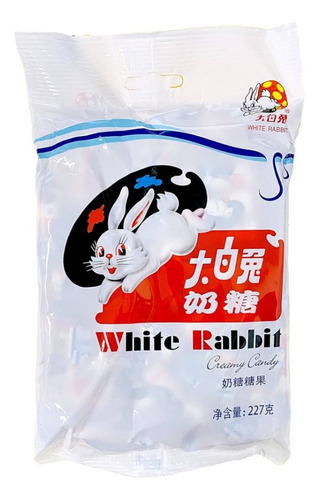 Dulce Conejo Blanco De Leche White Rabbit China 227g