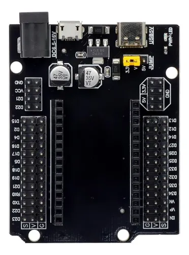 Por 12und Modulo Tarjeta Expansion Esp32 Devkit 30pin Shield