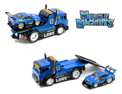 Muscle Machines Liberty Walk 1999 Nissan Skyline Jdm Flatbed